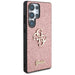 Guess Fixed Glitter Big 4G Metal Logo Case for Samsung Galaxy S25 Ultra Pink - Cell phone cases and covers<<<HurtelXML