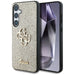 Guess Fixed Glitter Big 4G Metal Logo case for Samsung Galaxy S25 Plus gold - Cell phone cases and covers<<<HurtelXML