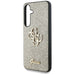 Guess Fixed Glitter Big 4G Metal Logo case for Samsung Galaxy S25 gold - Cell phone cases and covers<<<HurtelXML