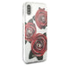 Guess Flower Desire Red Rose iPhone X Case - Transparent - Cell phone cases and covers<<<HurtelXML