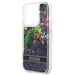Guess Flower Liquid Glitter case for iPhone 14 Pro Max - blue - Cell phone cases and covers<<<HurtelXML