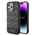 Guess GCube Stripes MagSafe case for iPhone 15 Pro - black - Cell phone cases and covers<<<HurtelXML