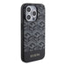Guess GCube Stripes MagSafe case for iPhone 15 Pro - black - Cell phone cases and covers<<<HurtelXML