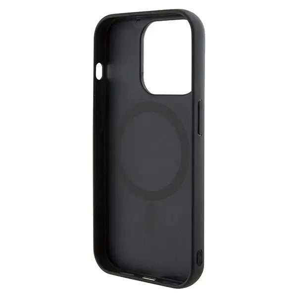 Guess GCube Stripes MagSafe case for iPhone 15 Pro - black - Cell phone cases and covers<<<HurtelXML