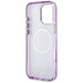 Guess Glitter Flowers Triangle Buttons MagSafe Case for iPhone 16 Pro Purple - Cell phone cases and covers<<<HurtelXML