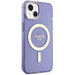 Guess Glitter Gold MagSafe case for iPhone 14 - purple - Cell phone cases and covers<<<HurtelXML