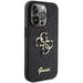 Guess Glitter Script Big 4G case for iPhone 15 Pro - black - Cell phone cases and covers<<<HurtelXML