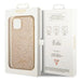 Guess Glitter Script Case for iPhone 14 Plus - Gold - Cell phone cases and covers<<<HurtelXML