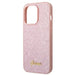 Guess Glitter Script Case for iPhone 14 Pro Max - Pink - Cell phone cases and covers<<<HurtelXML