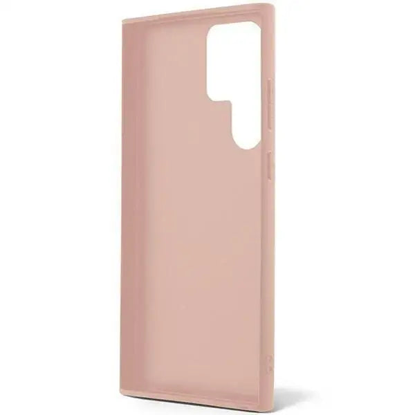 Guess Glitter Script case for Samsung Galaxy S24 Ultra - pink - Cell phone cases and covers<<<HurtelXML