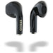 Guess Glossy Effect Egg Shape Printed Classic Logo TWS headphones - black - Headphones and speakers<<<HurtelXML