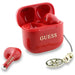 Guess Glossy Effect Printed Classic Logo & Charm TWS headphones - red - Headphones and speakers<<<HurtelXML