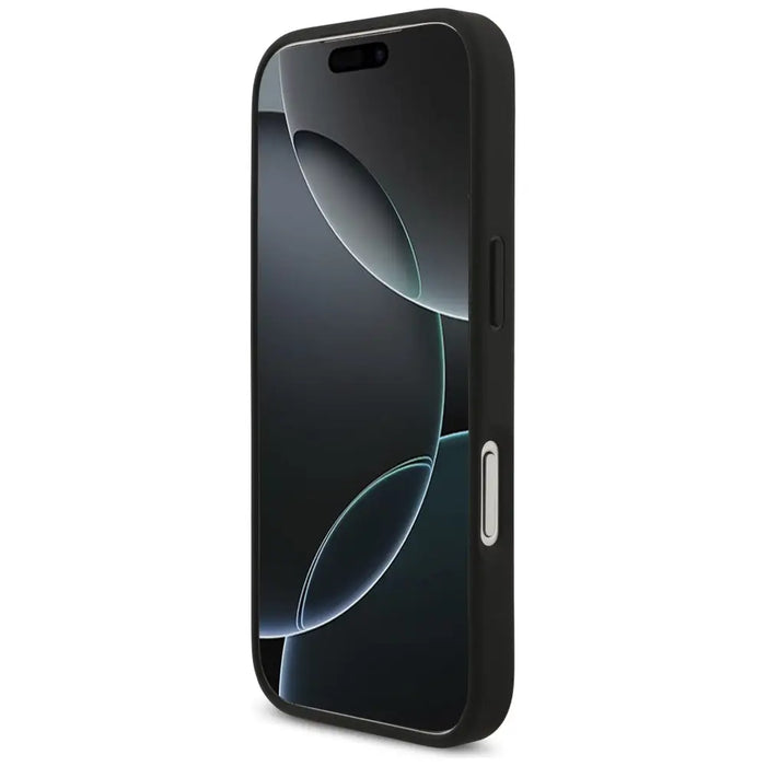 Guess Grained Big 4G & Classic Logo case for iPhone 17 Pro - black - Cell phone cases and covers<<<HurtelXML