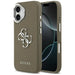 Guess Grained Big 4G Classic Logo iPhone 17 Case - Brown - Cell phone cases and covers<<<HurtelXML