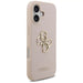 Guess Grained Big 4G & Classic Logo iPhone 17 Case - Pink - Cell phone cases and covers<<<HurtelXML