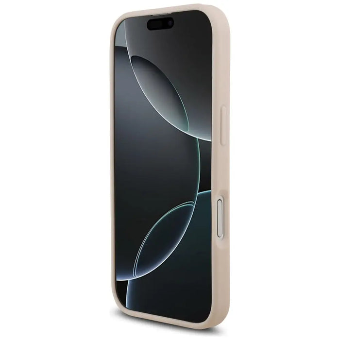Guess Grained Big 4G & Classic Logo iPhone 17 Case - Pink - Cell phone cases and covers<<<HurtelXML