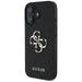 Guess Grained Big 4G Logo Small Classic Logo case for iPhone 16 - black - Cell phone cases and covers<<<HurtelXML