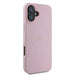 Guess Grained Gold Ring MagSafe iPhone 16 Plus Case - Pink - Cell phone cases and covers<<<HurtelXML