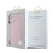 Guess Grained Gold Ring MagSafe iPhone 16 Plus Case - Pink - Cell phone cases and covers<<<HurtelXML