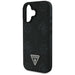Guess Grained Hot Stamp Peony Triangle Logo MagSafe Case for iPhone 16 - Black - Cell phone cases and covers<<<HurtelXML