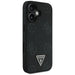 Guess Grained Hot Stamp Peony Triangle Logo MagSafe Case for iPhone 16 - Black - Cell phone cases and covers<<<HurtelXML