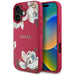 Guess Grained Printed Flower Pattern MagSafe case for iPhone 16 fuchsia - Cell phone cases and covers<<<HurtelXML