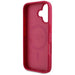 Guess Grained Printed Flower Pattern MagSafe case for iPhone 16 fuchsia - Cell phone cases and covers<<<HurtelXML
