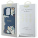 Guess Grained Printed Flower Pattern MagSafe case for iPhone 16 Pro blue - Cell phone cases and covers<<<HurtelXML