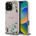 Guess Grained Printed Flower Pattern MagSafe Case for iPhone 16 Pro Pink - Cell phone cases and covers<<<HurtelXML