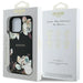 Guess Grained Printed Flower Pattern MagSafe case for iPhone 16 Pro black - Cell phone cases and covers<<<HurtelXML