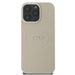 Guess Grained Ring MagSafe case for iPhone 16 Pro - beige - Cell phone cases and covers<<<HurtelXML