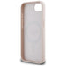 Guess Grained Ring MagSafe iPhone 16e Case - Pink - Cell phone cases and covers<<<HurtelXML