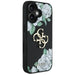 Guess Grained Roses Big 4G logo case for iPhone 16 - black - Cell phone cases and covers<<<HurtelXML
