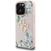 Guess Grained Roses Big 4G logo iPhone 16 Pro Max case - pink - Cell phone cases and covers<<<HurtelXML