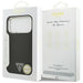 Guess Grained Triangle Logo MagSafe case for iPhone 17 Pro - black - Cell phone cases and covers<<<HurtelXML