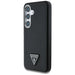 Guess Grained Triangle Logo MagSafe case for Samsung Galaxy S25 - black - Cell phone cases and covers<<<HurtelXML