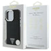 Guess Grained Triangle MagSafe case for iPhone 16 Pro - black - Cell phone cases and covers<<<HurtelXML