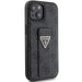 Guess Grip Stand 4G Triangle Strass case for iPhone 15 - black - Cell phone cases and covers<<<HurtelXML