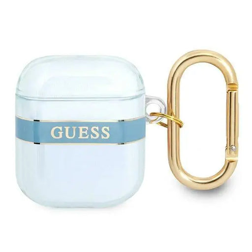 Guess GUA2HHTSB AirPods cover blue/blue Strap Collection - Cell phone cases and covers<<<HurtelXML