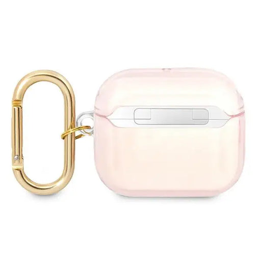 Guess GUA3HHTSP AirPods 3 cover pink/pink Strap Collection - Cell phone cases and covers<<<HurtelXML