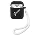 Guess GUACA2LSVSBW AirPods cover black/white Silicone Vintage - Cell phone cases and covers<<<HurtelXML