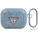Guess GUACAPTPUJULLB AirPods Pro cover blue/light blue Jeans Collection - Cell phone cases and covers<<<HurtelXML