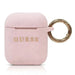 Guess GUACCSILGLLP AirPods cover light pink / pink Silicone Glitter - Cell phone cases and covers<<<HurtelXML