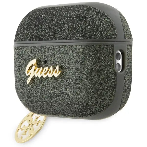 Guess GUAP2GLGSHA AirPods Pro 2 cover green/kaki Glitter Flake 4G Charm - Cell phone cases and covers<<<HurtelXML