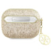 Guess GUAP2GLGSHD AirPods Pro 2 cover gold/gold Glitter Flake 4G Charm - Cell phone cases and covers<<<HurtelXML