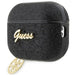 Guess GUAP2GLGSHK AirPods Pro 2 cover black/black Glitter Flake 4G Charm - Cell phone cases and covers<<<HurtelXML