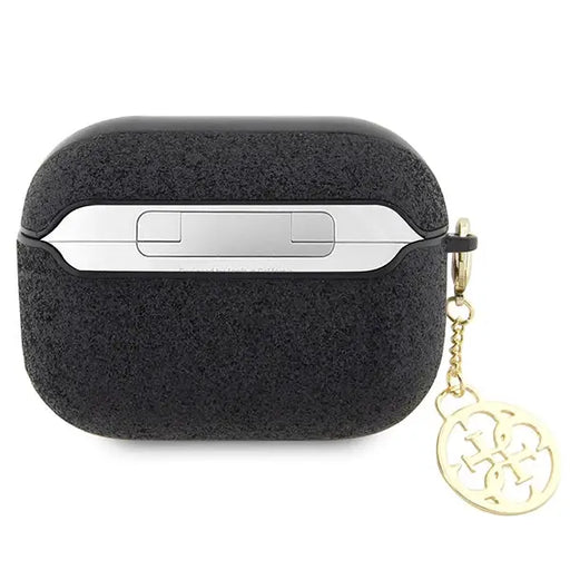 Guess GUAP2GLGSHK AirPods Pro 2 cover black/black Glitter Flake 4G Charm - Cell phone cases and covers<<<HurtelXML