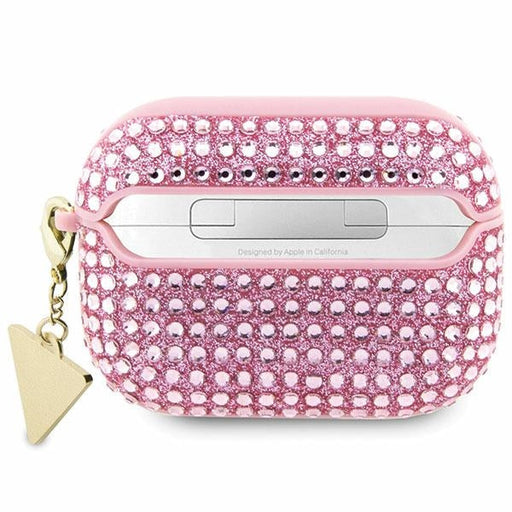 Guess GUAPHDGTPP AirPods Pro cover pink/pink Rhinestone Triangle Charm - Cell phone cases and covers<<<HurtelXML