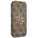 Guess GUBKP13L4GMGBR iPhone 13 Pro / 13 6.1’’ brown/brown book 4G Big Metal Logo - Cell phone cases