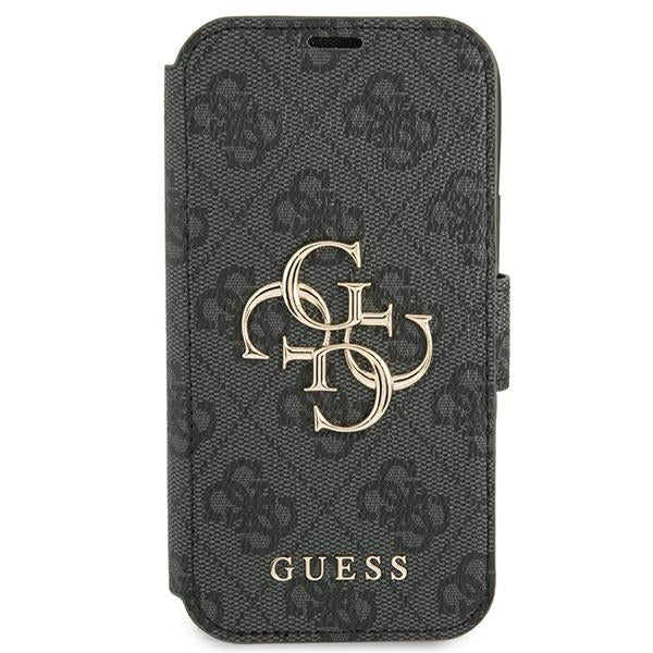 Guess GUBKP13L4GMGGR iPhone 13 Pro / 13 6.1’’ grey/grey book 4G Big Metal Logo - Cell phone cases and covers<<<HurtelXML